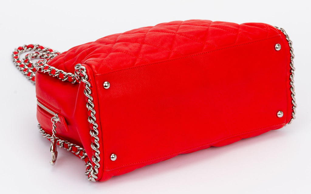 Chanel Red Chain Aorund Shoulder Bag