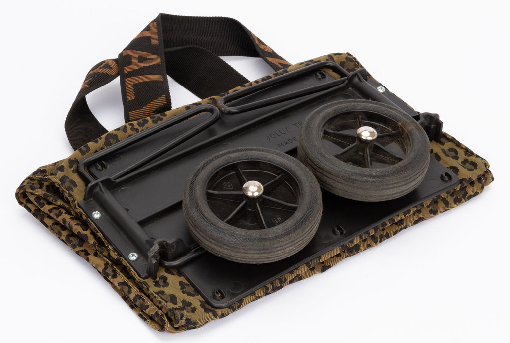 Fendi 1925 Cheetah Foldable ShoppingCart