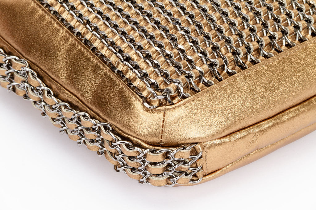 Chanel Multichian Gold Shoulder Bag
