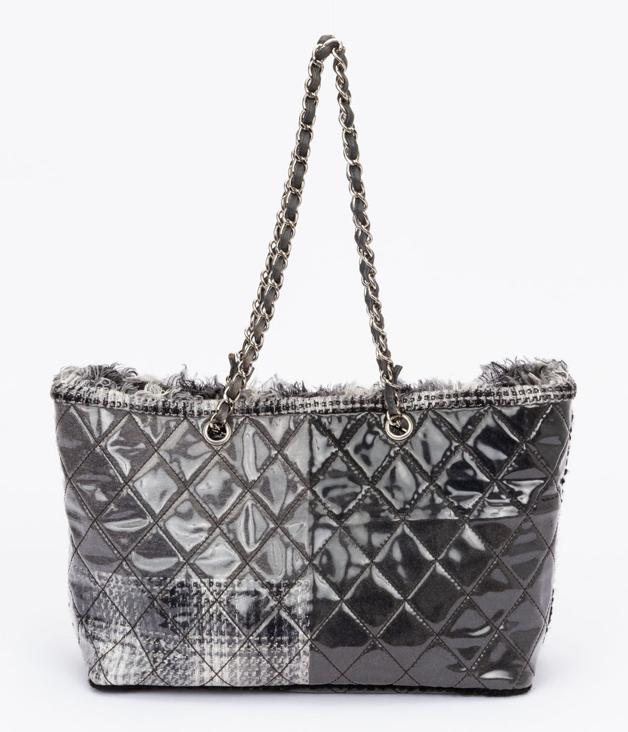 Chanel Large Fantasy Tweed Quilted Tote