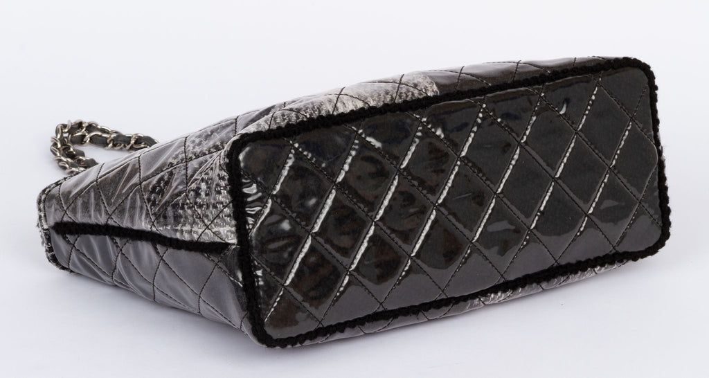 Chanel Large Fantasy Tweed Quilted Tote