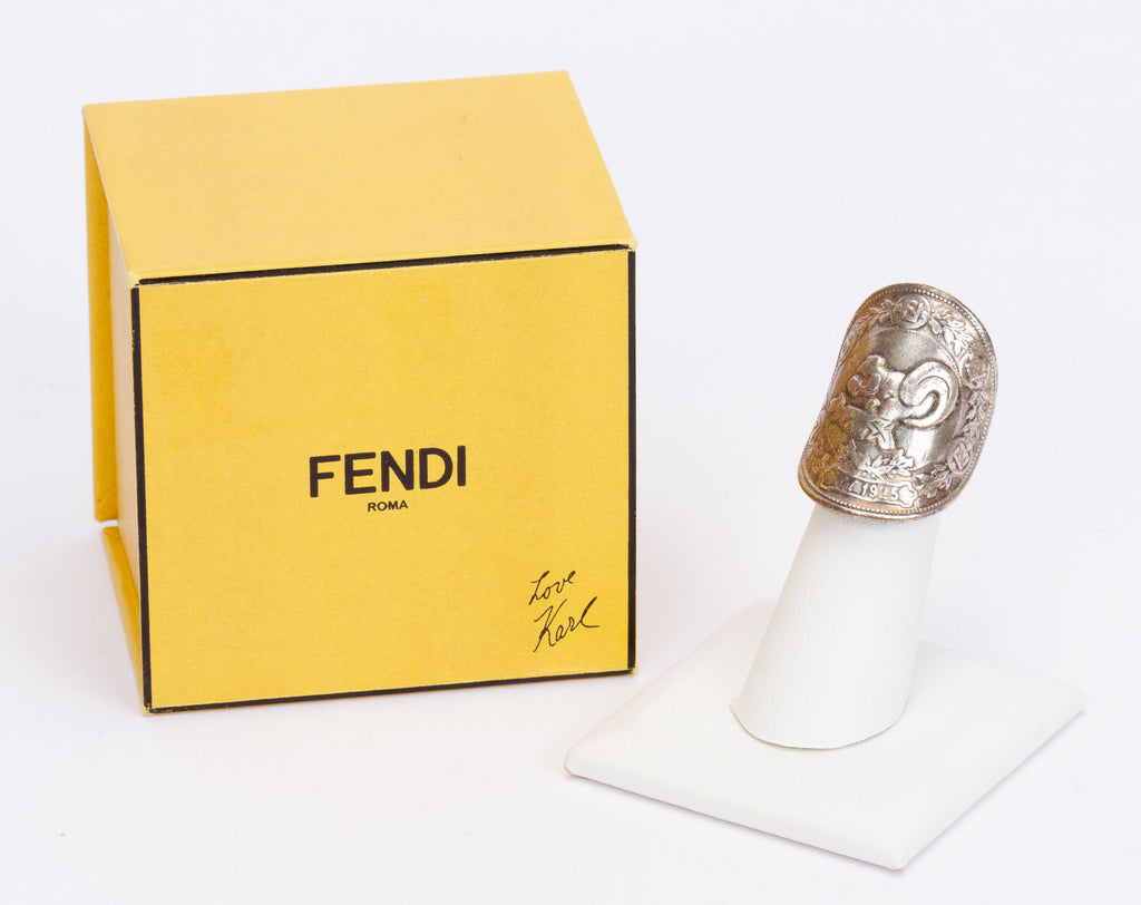 Fendi Silver Ring