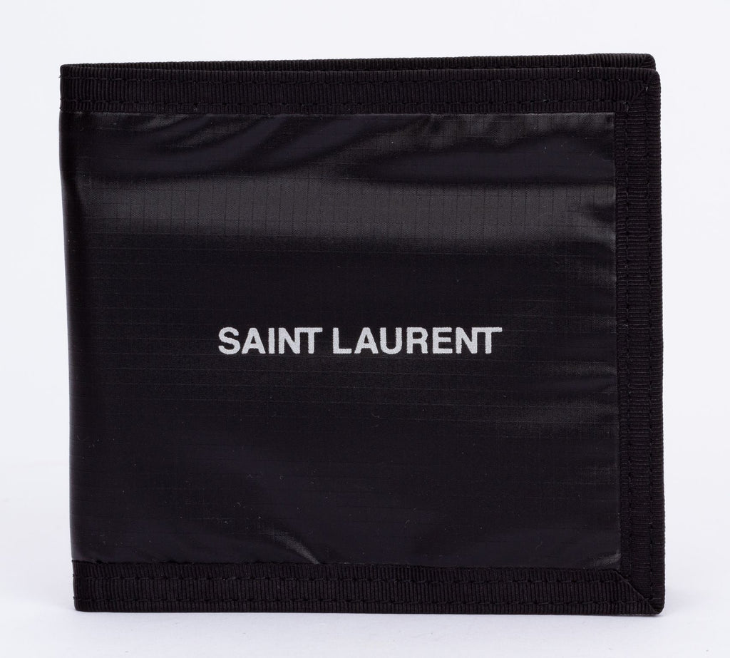 YSL NIB Black Bifold Wallet