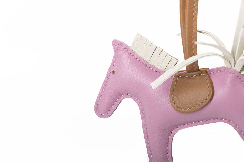 Hermès NIB Roddeo Sm Mauve Sesame