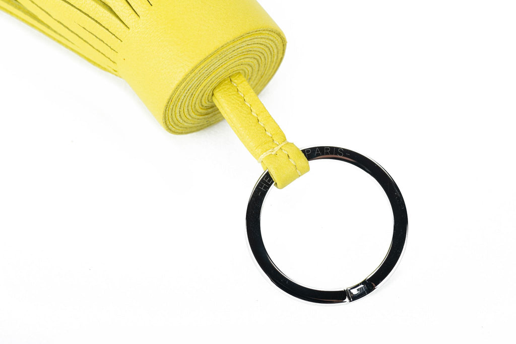 Hermès BNIB Lime Carmen Bag Charm