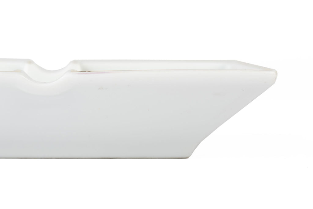 Hermès White Green Water Lili Ashtray