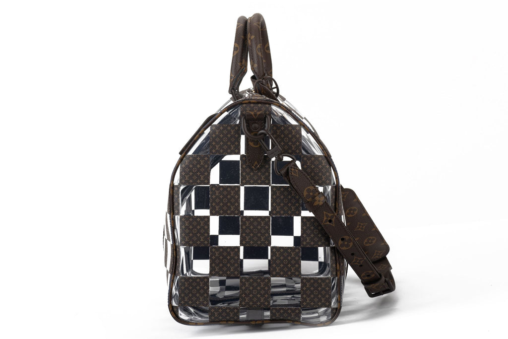Vuitton BNIB Monogram Chess Keepall 50