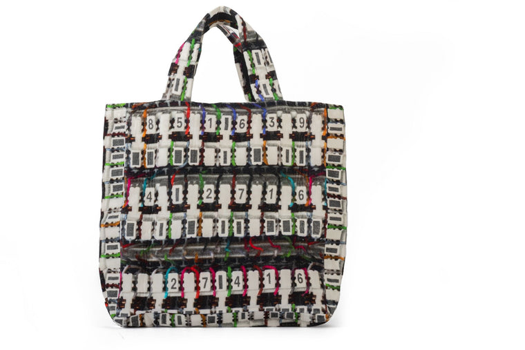 Chanel New Black/White Terry Cloth Bag