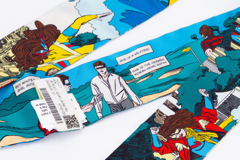 Hermès Wonderwoman Comic Twilly
