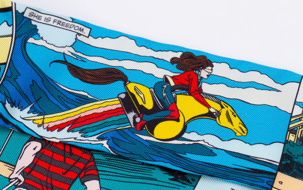 Hermès Wonderwoman Comic Twilly