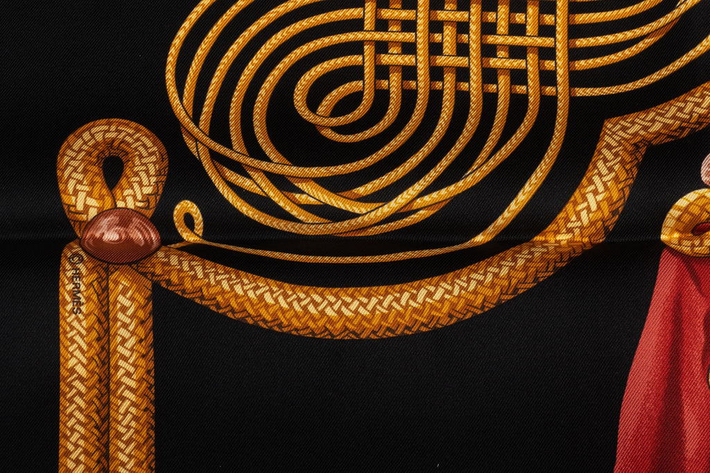 Hermès Brandebourgs Scarf by Caty Latham