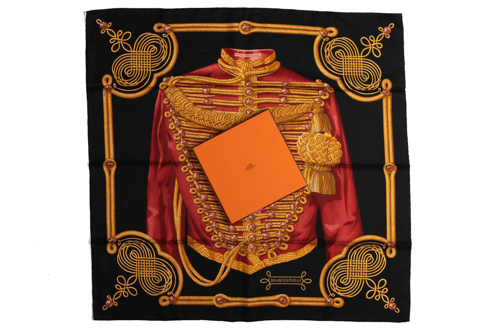 Hermès Brandebourgs Scarf by Caty Latham