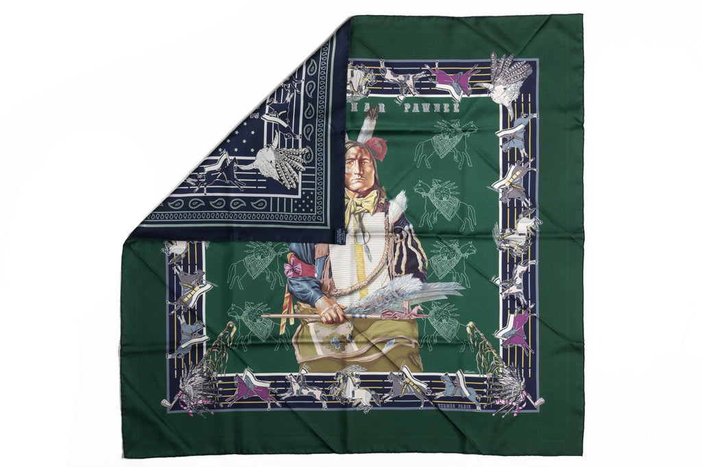 Hermès Lim. Ed. Pawnee Bandana Scarf