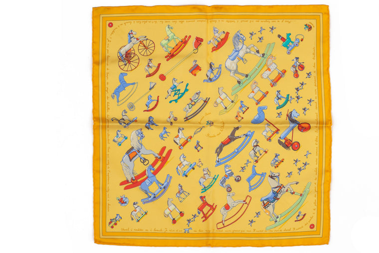 Hermès NIB Raconte Moi Le Cheval Scarf