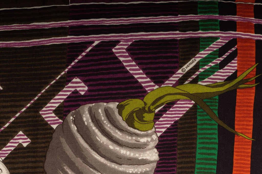 Hermès Lujo Criollo Cashmere Shawl