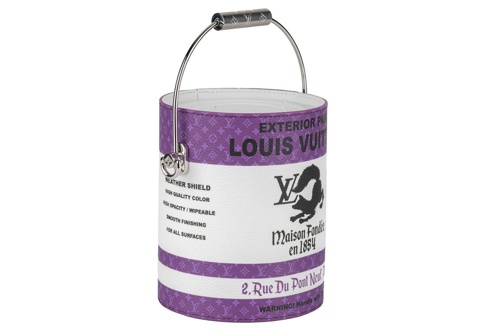 Vuitton NIB Paint Can Monogram Purple