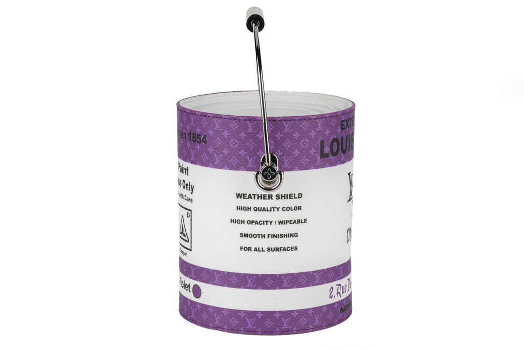Vuitton NIB Paint Can Monogram Purple