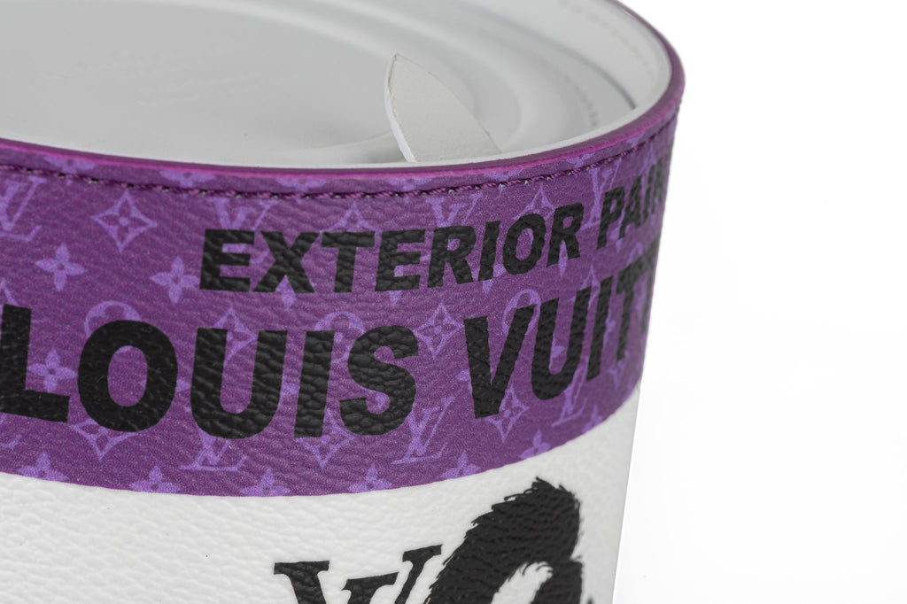 Vuitton NIB Paint Can Monogram Purple