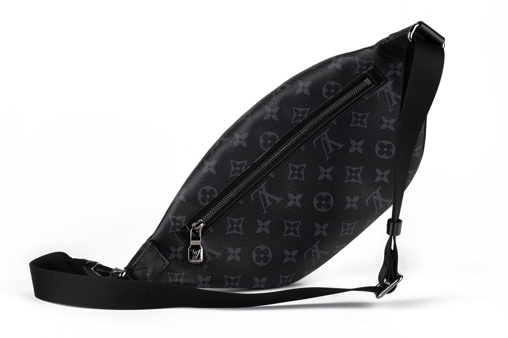 Vuitton NIB Gents Black Monogram Bumbag