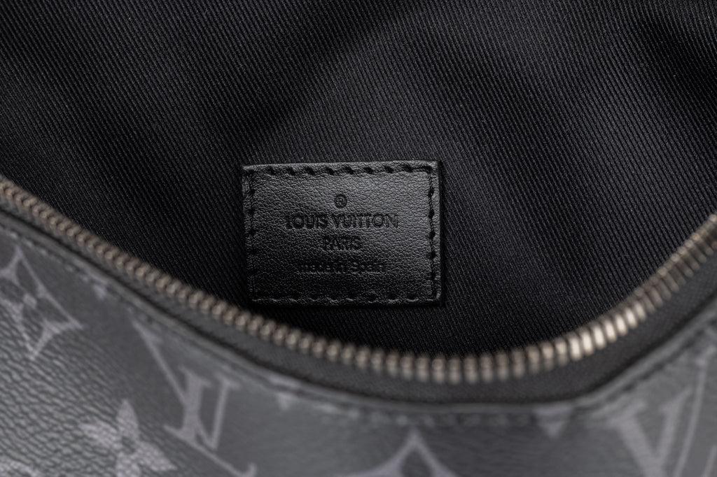 Vuitton NIB Gents Black Monogram Bumbag