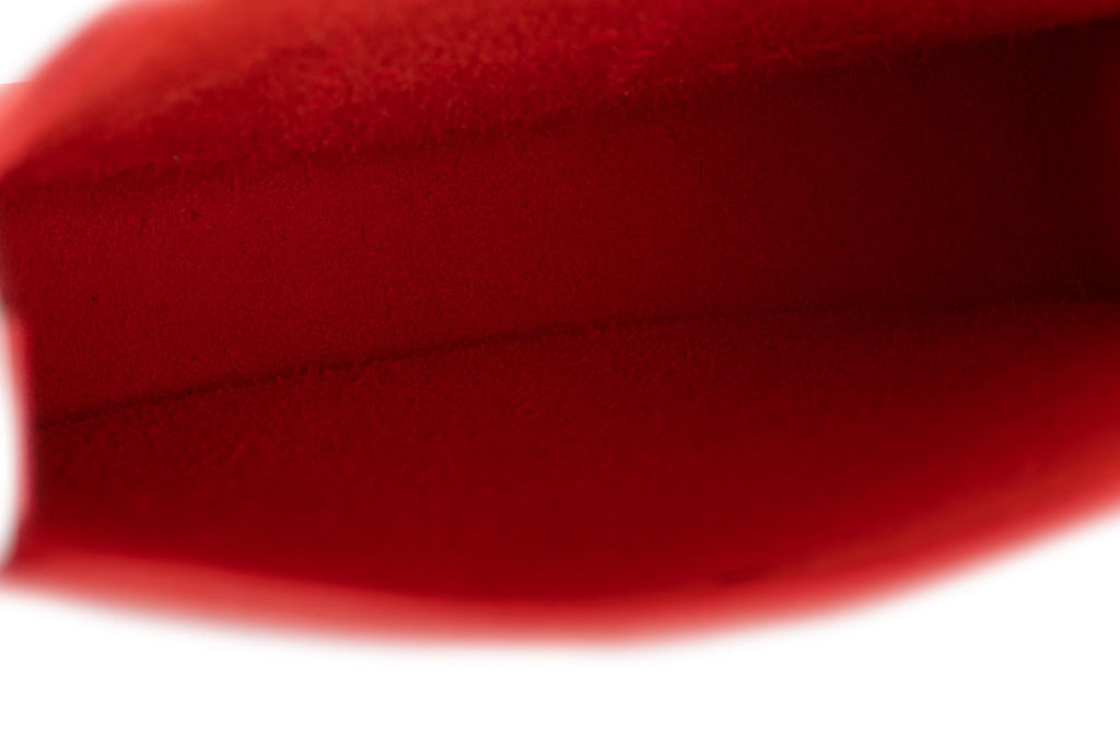 Hermès BNIB Rouge Pivoine Mini Evelyne