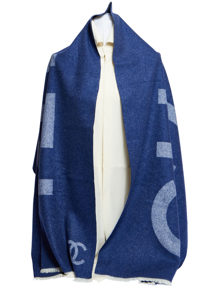 Chanel New Cashmere And Silk Blue