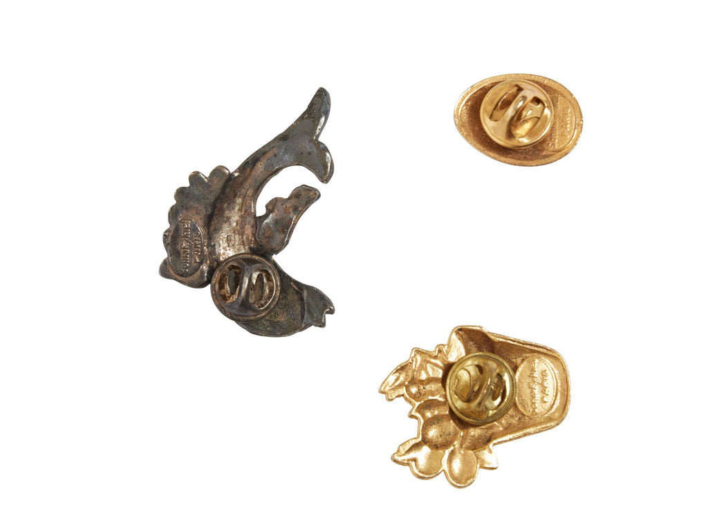 Rykiel 80s Set of 3 Brooches