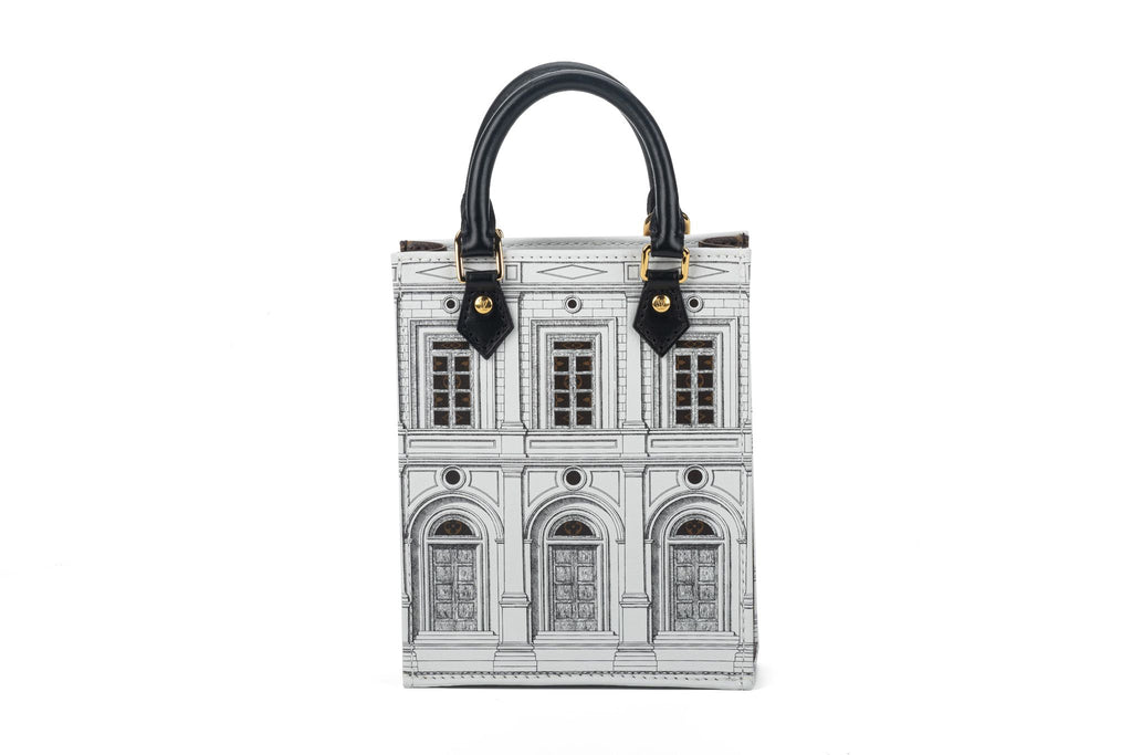 Vuitton Lim.Ed. Fornasetti Mini Sac Plat