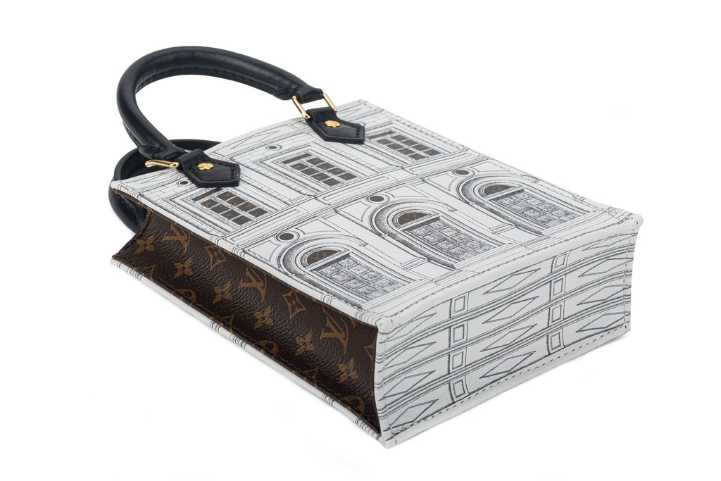 Vuitton Lim.Ed. Fornasetti Mini Sac Plat