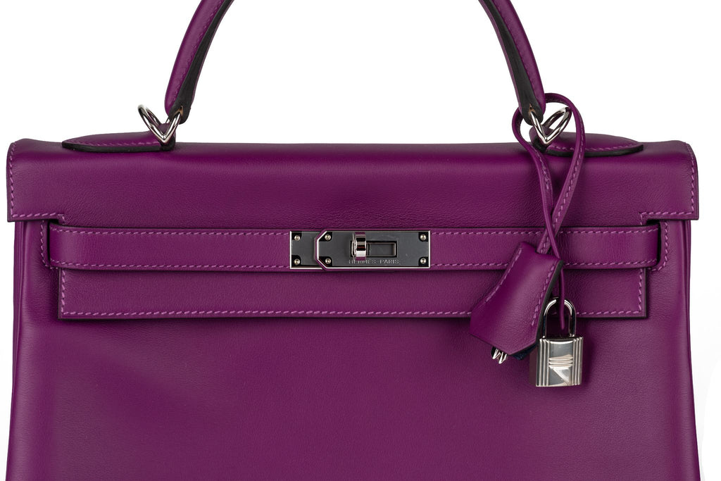 Hermès Kelly 32 Verso Anemone Thalassa