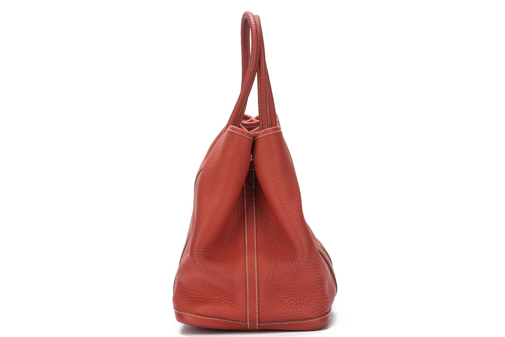 Hermès Large Garden Party Bag Sanguine