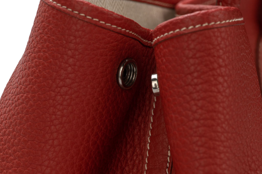 Hermès Large Garden Party Bag Sanguine