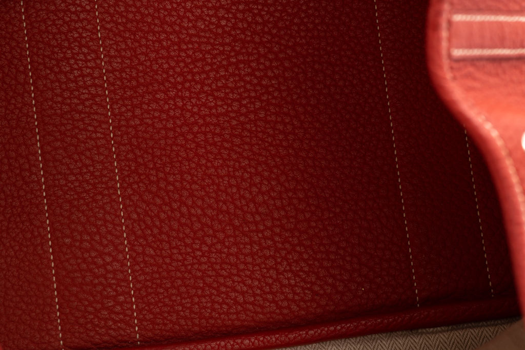 Hermès Large Garden Party Bag Sanguine