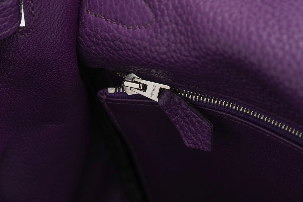 Hermès Kelly 35 Retourne Ultraviolet Bag