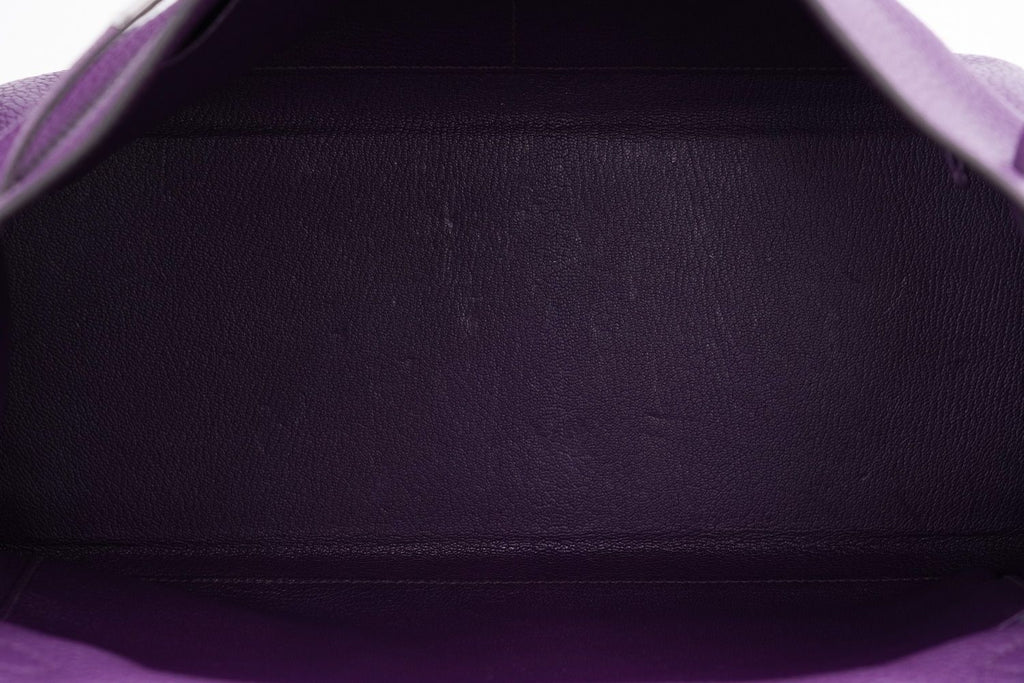 Hermès Kelly 35 Retourne Ultraviolet Bag