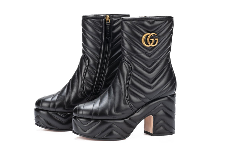 Gucci Marmont Boots Black BNIB
