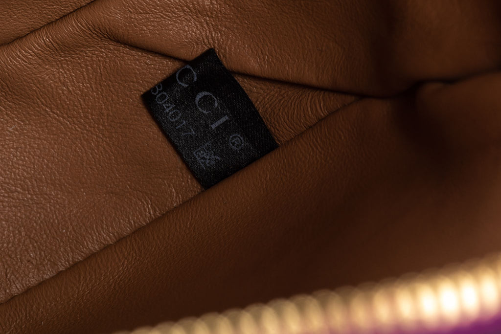 GUCCI Ophidia Watersnake Mini Round Bag
