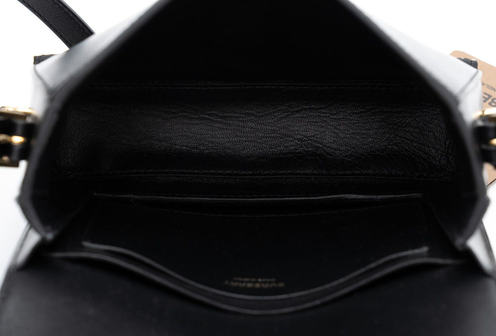 Burberry New Calfskin Black Cheetah Bag