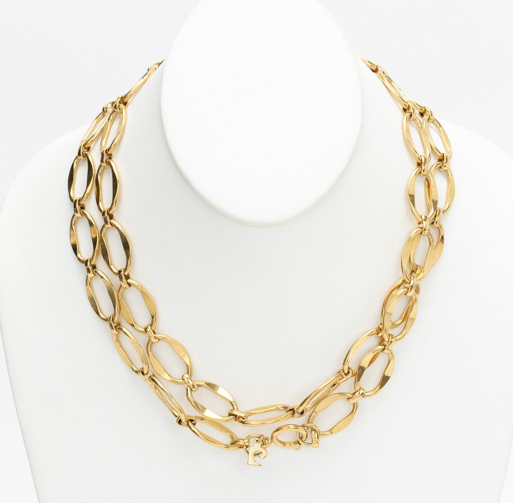 Pierre Cardin 80s Gold Link Chain