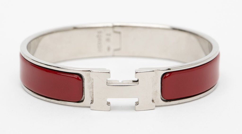 Hermes Clic HH Enamel Bracelet