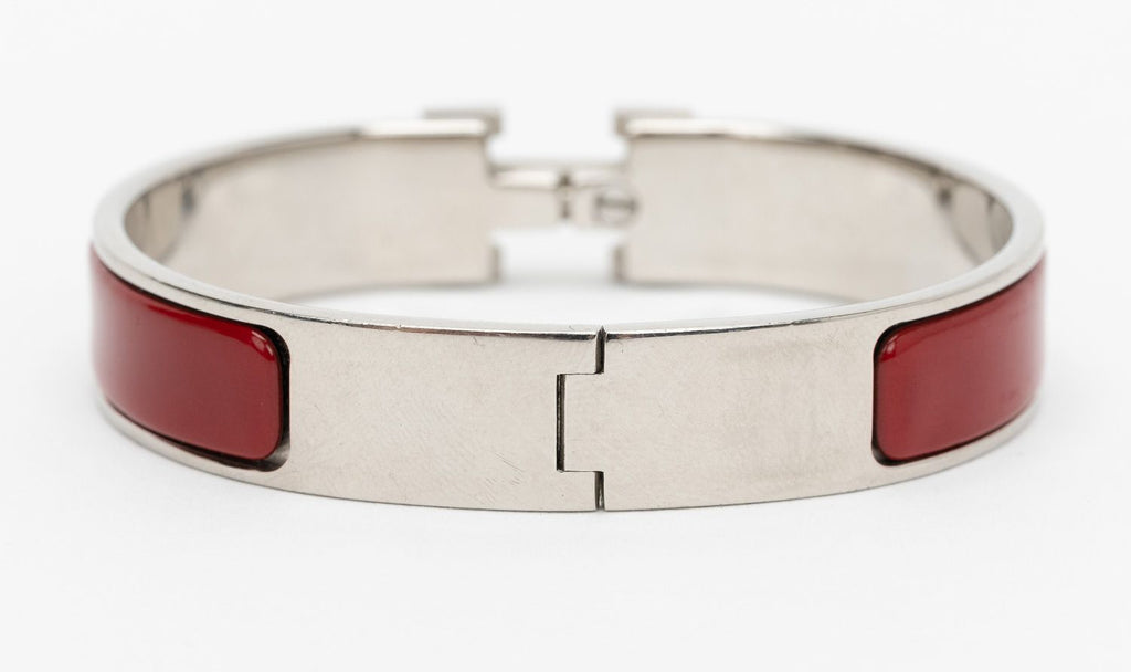 Hermes Clic HH Enamel Bracelet