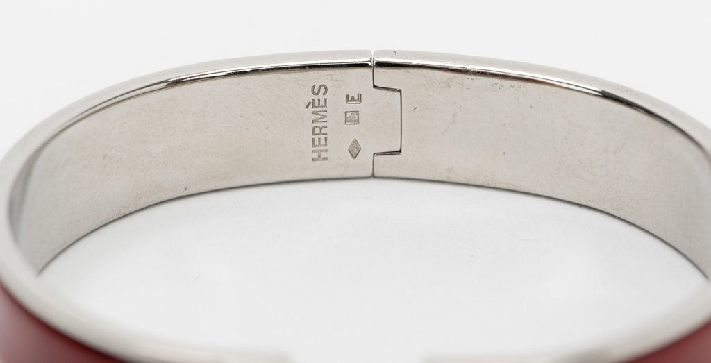 Hermes Clic HH Enamel Bracelet