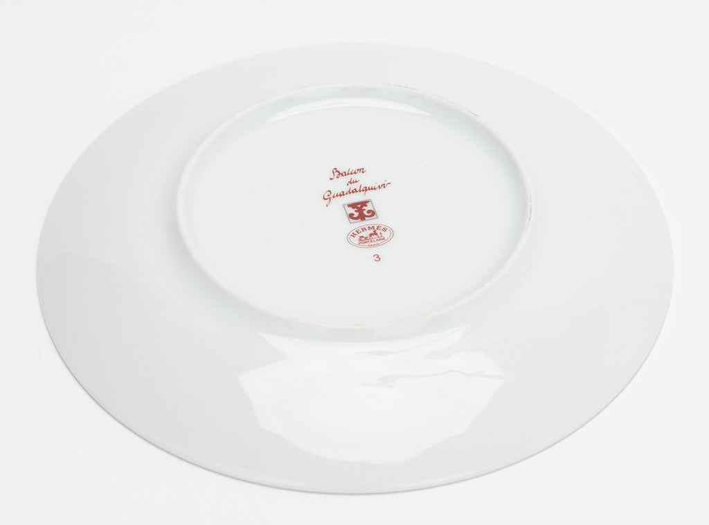 Hermès Balcon Dessert Plate With Stand