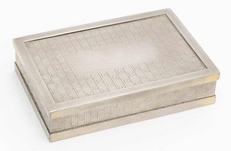 Gucci Vintage Steel Jewelry/Cigar Box