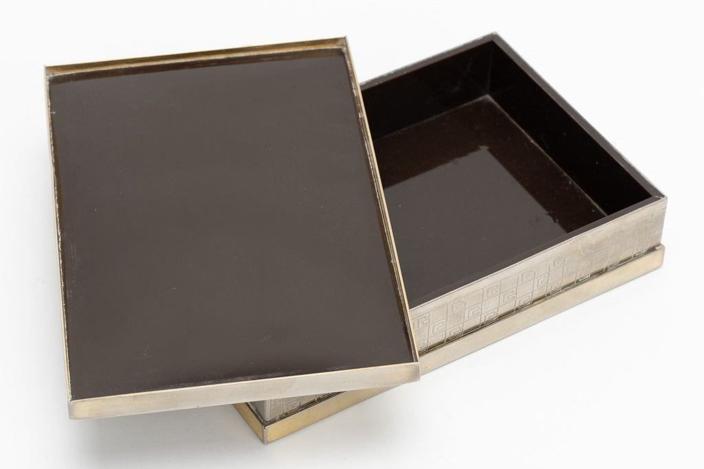 Gucci Vintage Steel Jewelry/Cigar Box