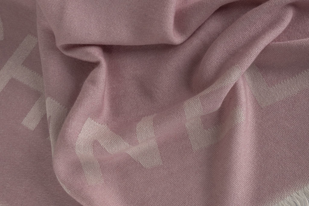 Chanel New Cashmere Shawl in Rosé