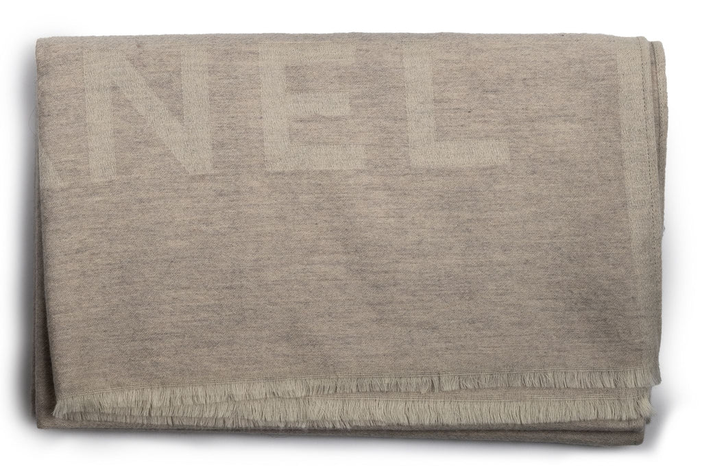 Chanel Cashmere Creme Shawl