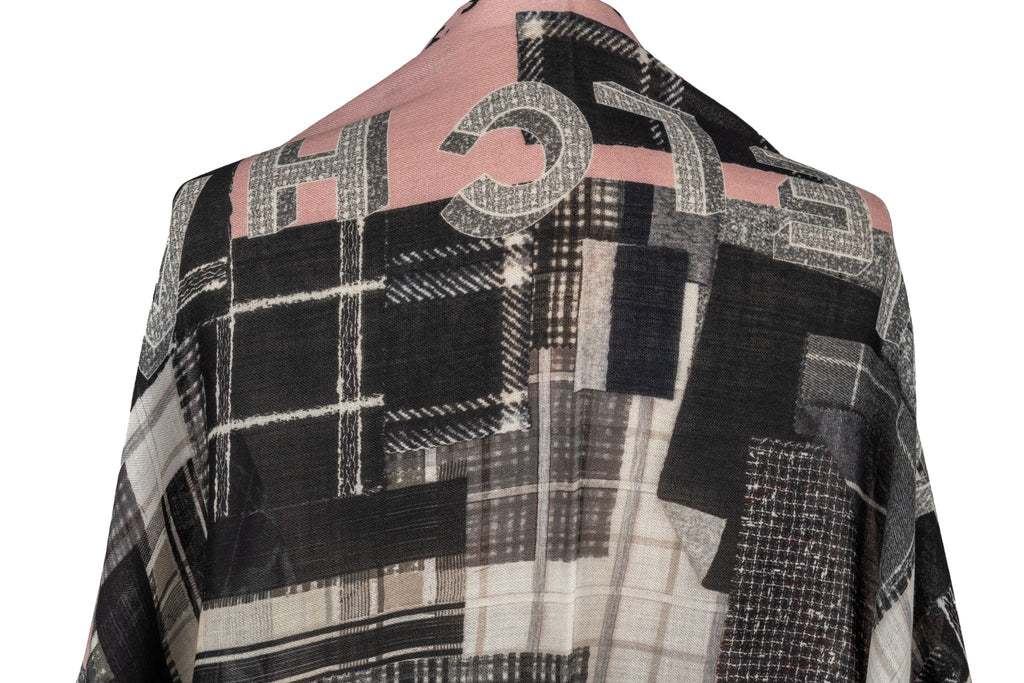 Chanel New Cashmere Shawl Geometric