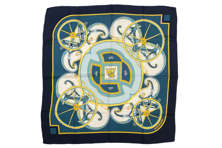 Hermès Washington's Carriage Scarf Silk