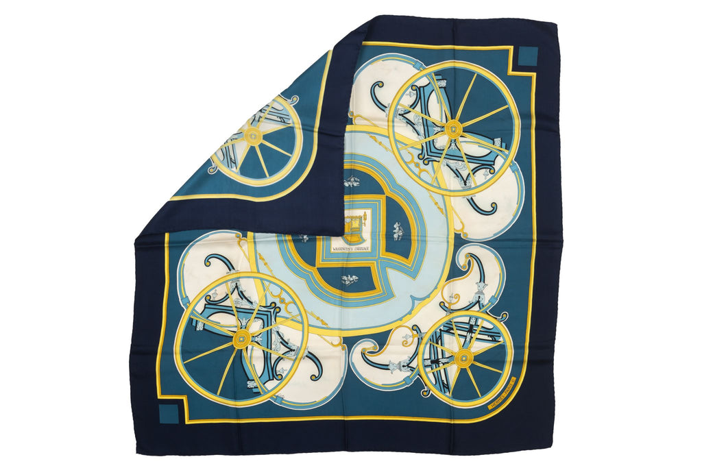 Hermès Washington's Carriage Scarf Silk